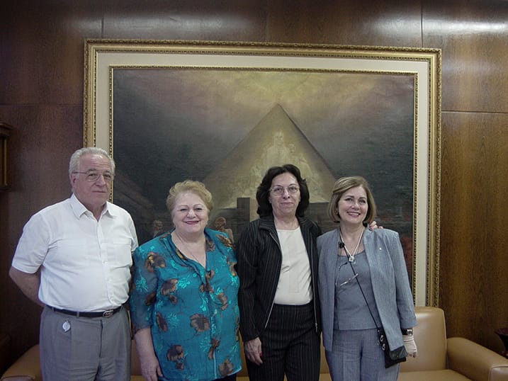 Nestor João Masotti, Marlene Nobre, Irvênia Prada e Elsa Rossi