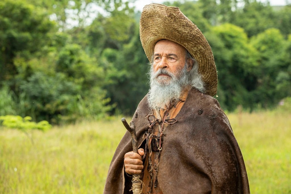 Velho do Rio (Osmar Prado) na novela Pantanal